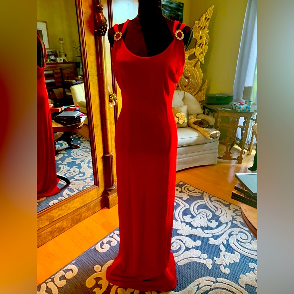 The Ultimate Red Holiday Gown